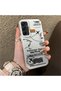 Samsung Galaxy A25 Compatible Silicone Edge Hard Back Anti-Fall Phone Case with Airplane Pattern - 2