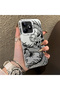Realme Note 50 Compatible Silicone Edge Hard Back Anti-Fall Phone Case Dragon Pattern - 2