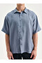 Regular Fit Short Sleeve 100% Linen Men's Shirt - 3