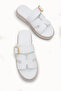 Selene Luce Women's Slippers 00120404 White - 5