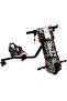 Electric Drift Trike 36V - 360° Spins, Variable Speed, LED Lights & Safety Gear (Pirate Red)