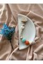 3-Piece Newborn Baby Set |   Geyikli Muslin Swaddle, Amigurumi and Pacifier Hanger - 3