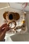 3-Piece Newborn Baby Set |   Koala Muslin Swaddle, Amigurumi and Pacifier Strap - 4