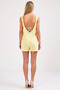 Women's Square Collar Thick Strap Sleeves Muslin Fabric Pocket Detailed Mini Jumpsuit Functional 100% Cotton - 6