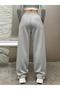 Unisex Butterfly Floral Baggy Cut Wide Leg Sweatpants - 2