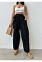 Trendy Bellow Pocketed Wide-Let Balloon Fit Comfortable Loose Fit Gabardine Pants - 8