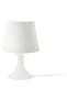 Plastic Table Lamp, White, 29 cm, 40 W, E14