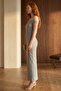 My Fashion Off-The-Shoulder, Bodycon, Slit Maxi Dress - 2