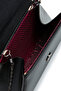Minimalist Design Glittery Covered Lip Evening Dress Handbag Black - 6