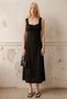 My Fashion Tie-Detail Midi Linen Dress - 8