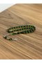 Green Vernier Powder Amber Rosary - 2