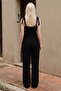My Fashion Heart Collar Linen Blend Jumpsuit - 3