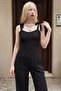 My Fashion Heart Collar Linen Blend Jumpsuit - 4