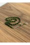 Green Vernier Powder Amber Rosary