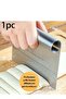 Stainless Luxury Steel Dough Cutting Portioner Spatula Cake Pastry Shaper Scraper - 2