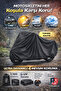 Motorcycle Tarpaulin, Motorcycle Tarpaulin (Black)- Snow Water Rain Proof for Sym Jet 14 200 Evo E5 Plus - 2