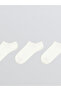 Two Mt Shop Quality Lcw Dream White Plain 3-Pack Women's Sneaker Socks - 2