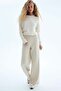 Fine-knit trousers