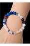 Tok Tutan Natural Stone Bracelet Moonstone Apatite Natural Stone Bracelet with Strength & Balance Energy - 2
