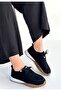 Sier Black Suede Lace-Up Sneakers