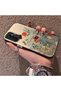 Samsung Galaxy M13 Compatible Silicone Edge Hard Back Anti-Fall Phone Case Flowers Pattern