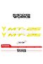 Yamaha Mt-25 Compatible Text Sticker – High Quality Custom Cut Foil (Set of 2)
