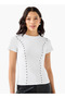 T-shirt with Embellished Detail - 2