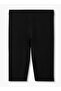 Pack of 2 Mid-Rise Knee Length Leggings with Elasticated Waistband - 4