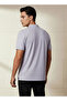 Men Short Sleeves Textured Polo T-shirt - 3