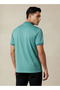 Men Short Sleeves Textured Polo T-shirt - 3