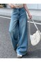 Trend Tint Washed Wide Fit Baggy Jean Denim Pants-Trend Tint Washed Wide Fit Baggy Jean Denim - 4
