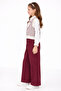 Sonözbebe 924-02-26 Girl's Heart Patterned Knitwear Sweater, Shirt and Trousers 3-Piece Set - 6