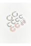Gray Women's Earring Set of 5