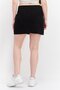 Women Plain Mini Skirt, Black - 2