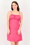 Women Floral Print Mini Dress, Pink