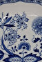 Onion Pattern Antique Porcelain Boat Plate/Bowl 25X20 cm - 2
