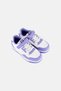 Kids Girl Velcro Closure Shoes, Purple - 3