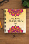 Mandala - Easy & Bold Mandala - Relaxing Drawable Mandala -1- Spiral Shape in 21X21 Sizes