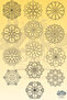 Mandala - Easy & Bold Mandala - Relaxing Drawable Mandala -1- Spiral Shape in 21X21 Sizes - 6