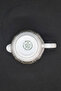 Gray Flower Figured Mini Porcelain Coffee Cup Piece 140 ml - 5