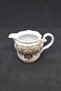 Gray Flower Figured Mini Porcelain Coffee Cup Piece 140 ml