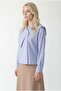 Women's Cross-Collar Shirt - 2