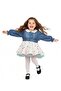 Muse Polka Dot & Denim 2-Piece Dress Set - 2