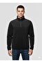 Winter Half Zipper Men's Fleece Sweatshirt