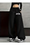 Unisex New York Usa Baggy Cut Wide Leg Sweatpants