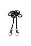 115 cm Cube Bag Chain Black Nickel (Anthracite)-Metal Bag and Wallet Hanger Chain-100 Pcs