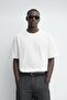 White Oversized Printed Men's T-Shirt - 2