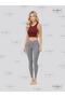 Heart-Detained Leggings and Ring-Detained Crop Top