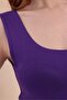Square Neck Stretchy Athlete Blouse Hkn34 - 3