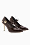 Gisele Brown Belted Women's Heeled Shoes - 4